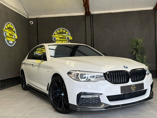 BMW 5 Series 2.0 520D M Sport Saloon Euro 6 S White