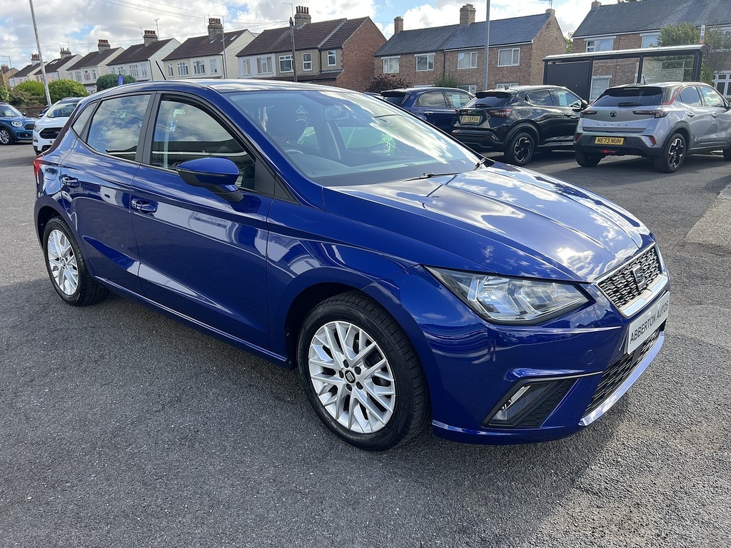 Seat Ibiza 1.0 Mpi Se Technology Hatchback Blue #4