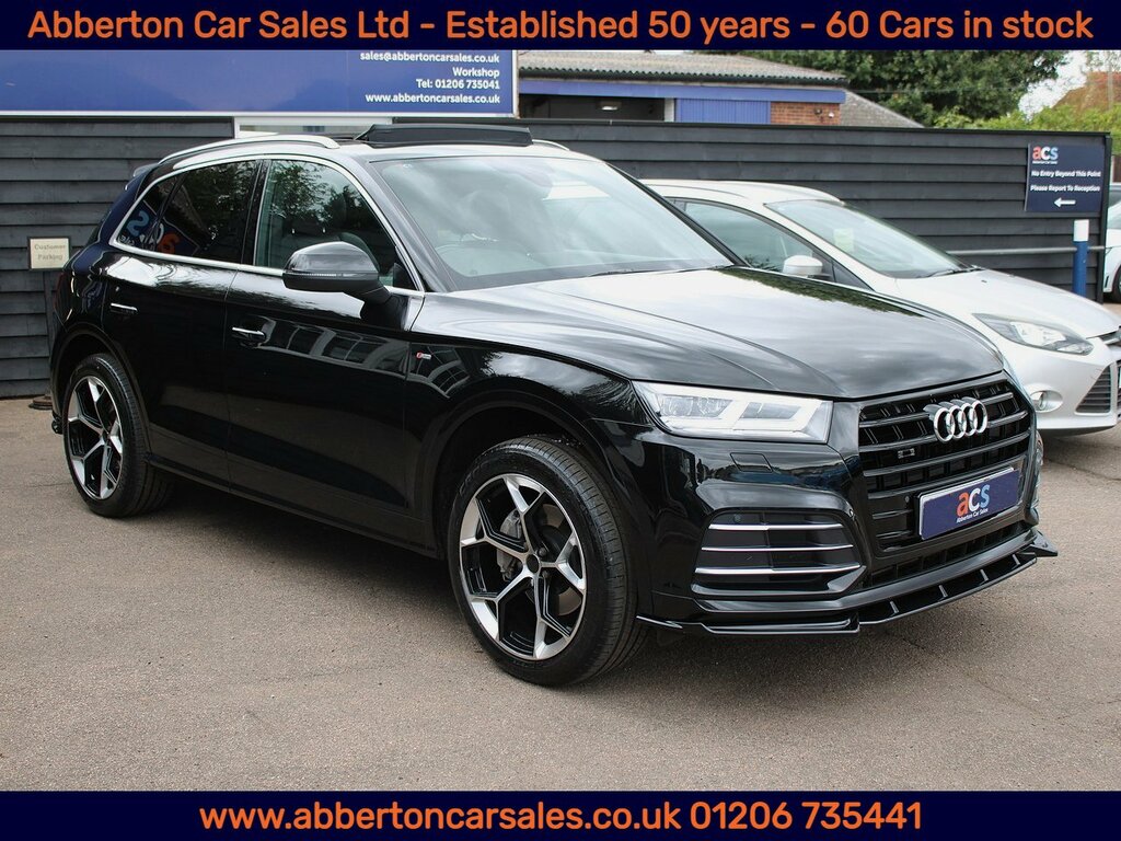 Audi Q5 Tfsi S Line KV67YMZ Black #3