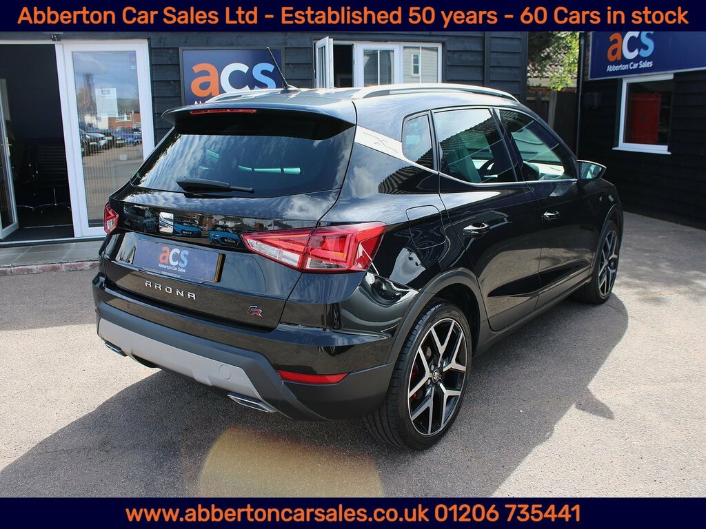 Seat Arona Tsi Fr Red Edition Black #4