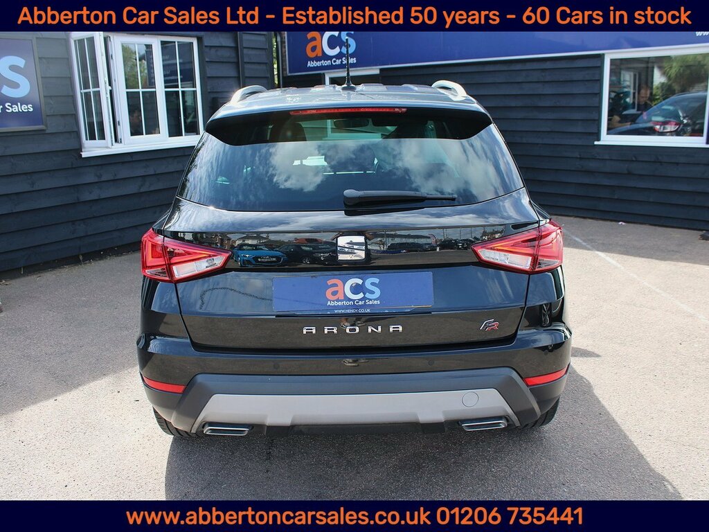 Seat Arona Tsi Fr Red Edition Black #5