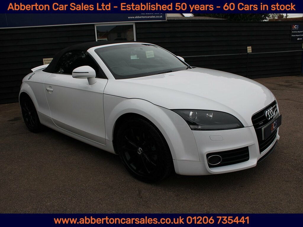 Audi TT Tdi Sport White #3
