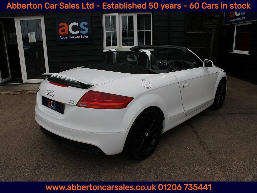 Audi TT Tdi Sport White #6