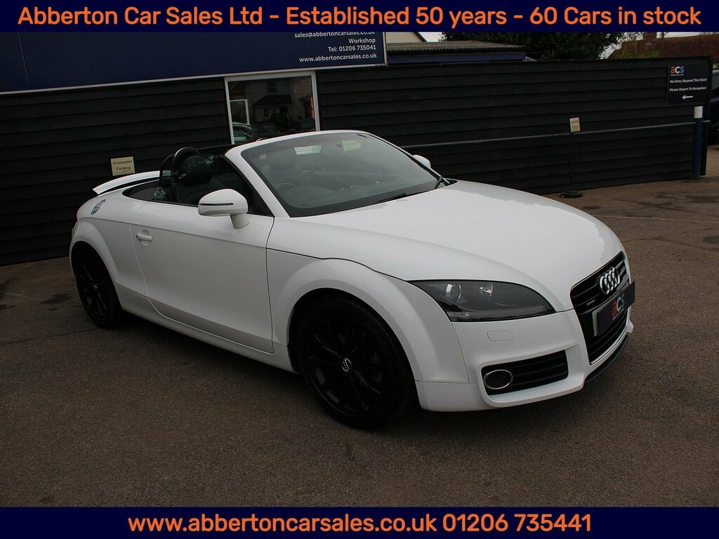 Audi TT Tdi Sport White #4