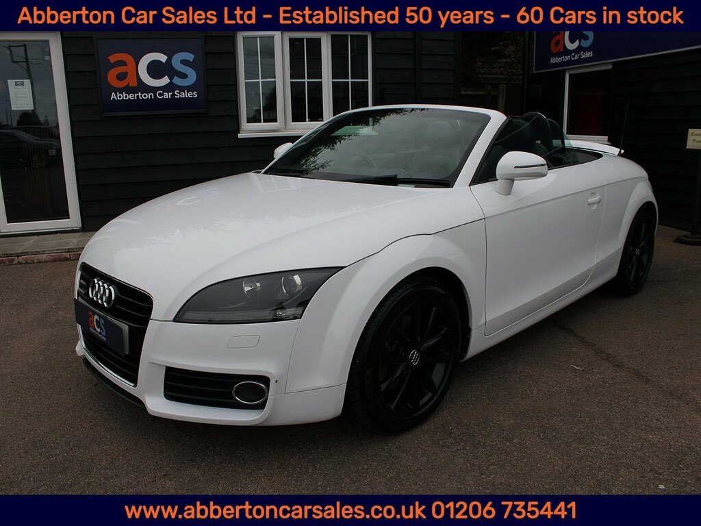 Audi TT Tdi Sport White #5