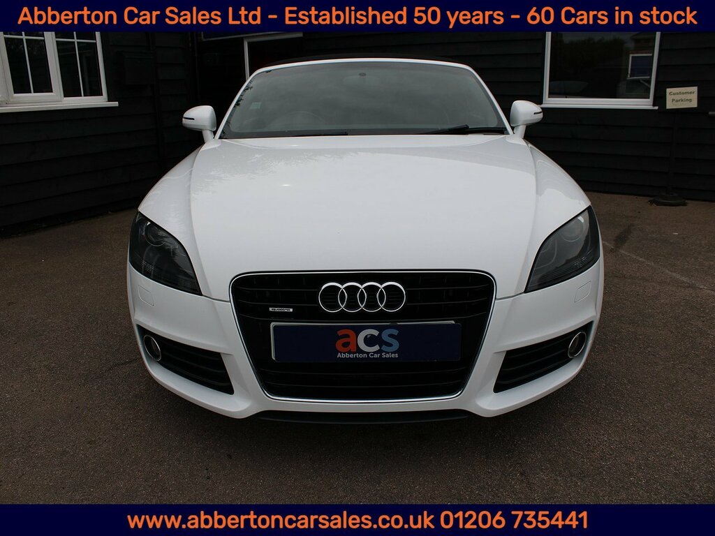 Audi TT Tdi Sport White #2
