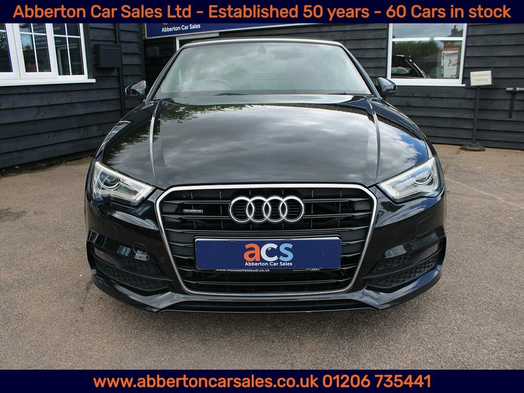 Audi A3 Cabriolet Tfsi S Line Black #4