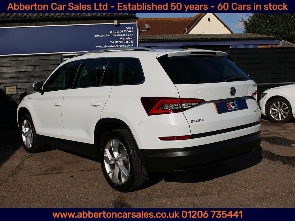 Skoda Kodiaq Tsi Act Edition White #6