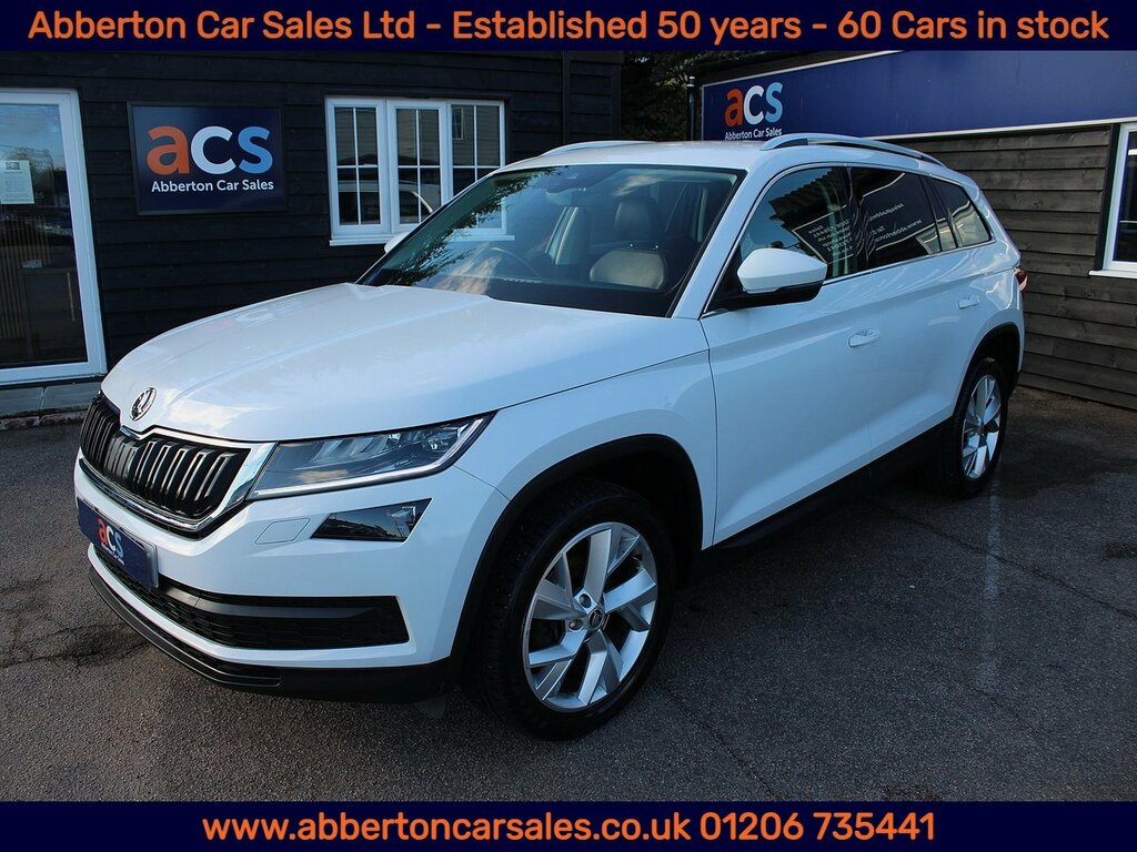 Skoda Kodiaq Tsi Act Edition White