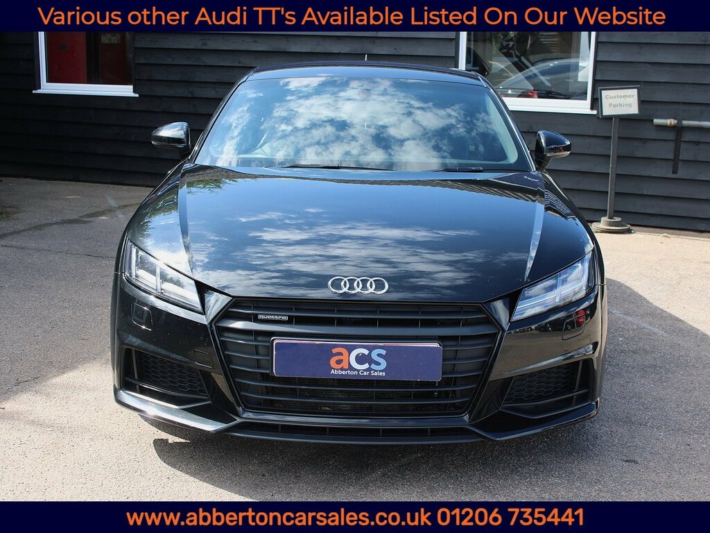 Audi TT Tdi Black Edition Black #2