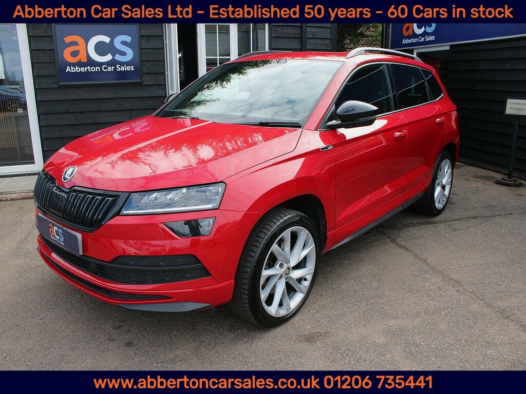 Skoda Karoq Tdi Sportline Red