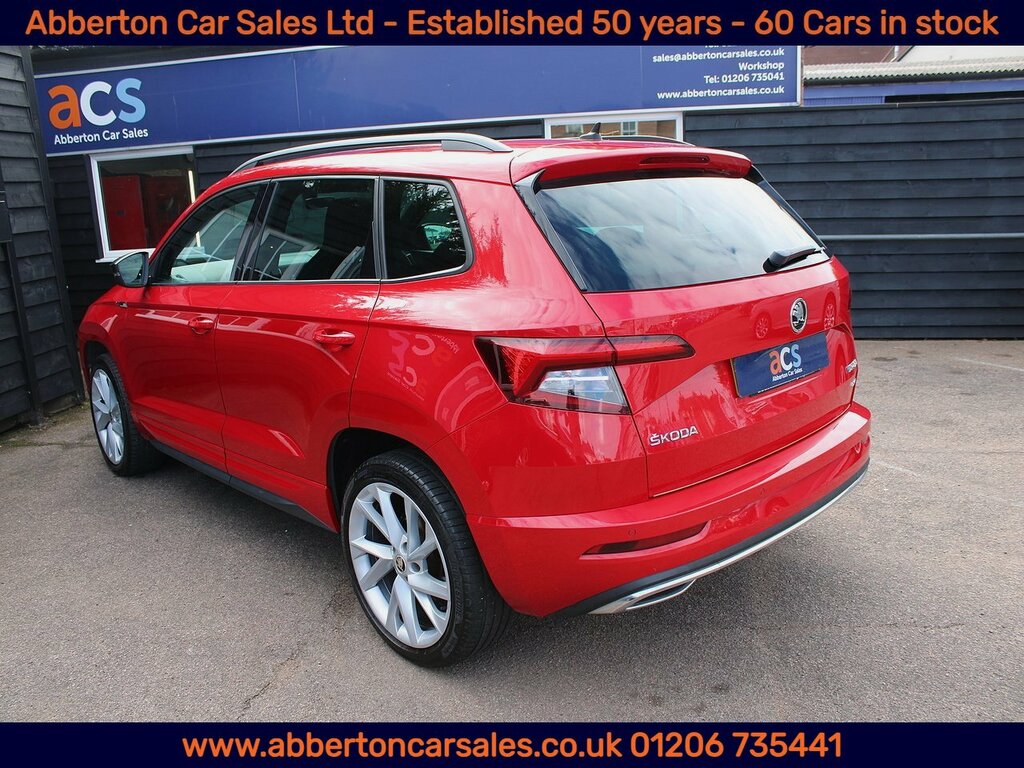 Skoda Karoq Tdi Sportline Red #6