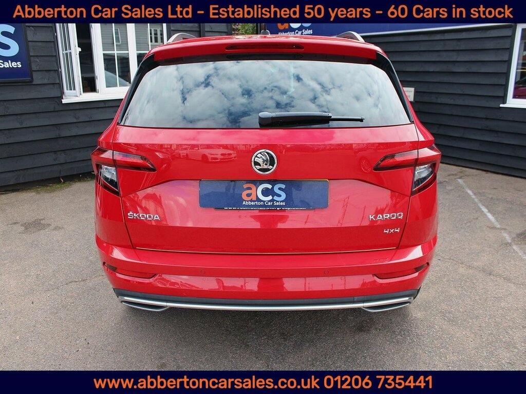 Skoda Karoq Tdi Sportline Red #5