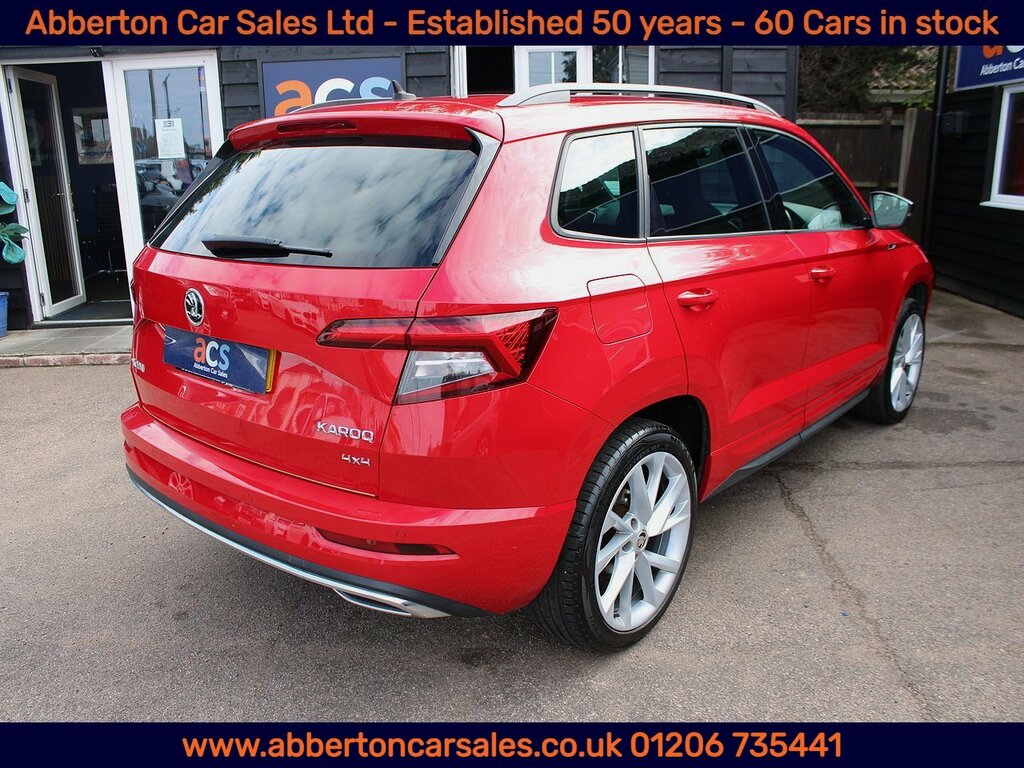 Skoda Karoq Tdi Sportline Red #4