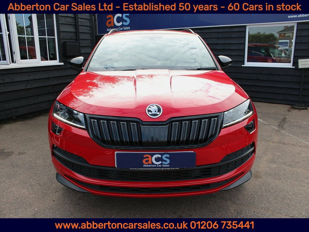 Skoda Karoq Tdi Sportline Red #2