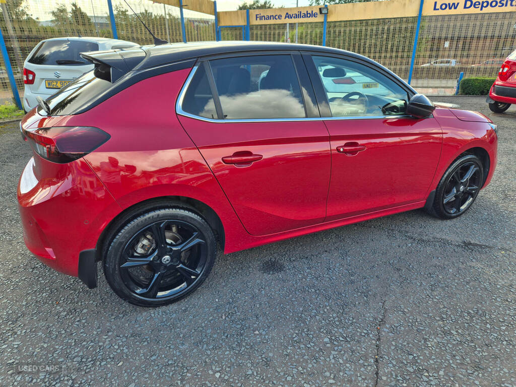 Vauxhall Corsa 1.2 Turbo Elite Nav Premium Red #4