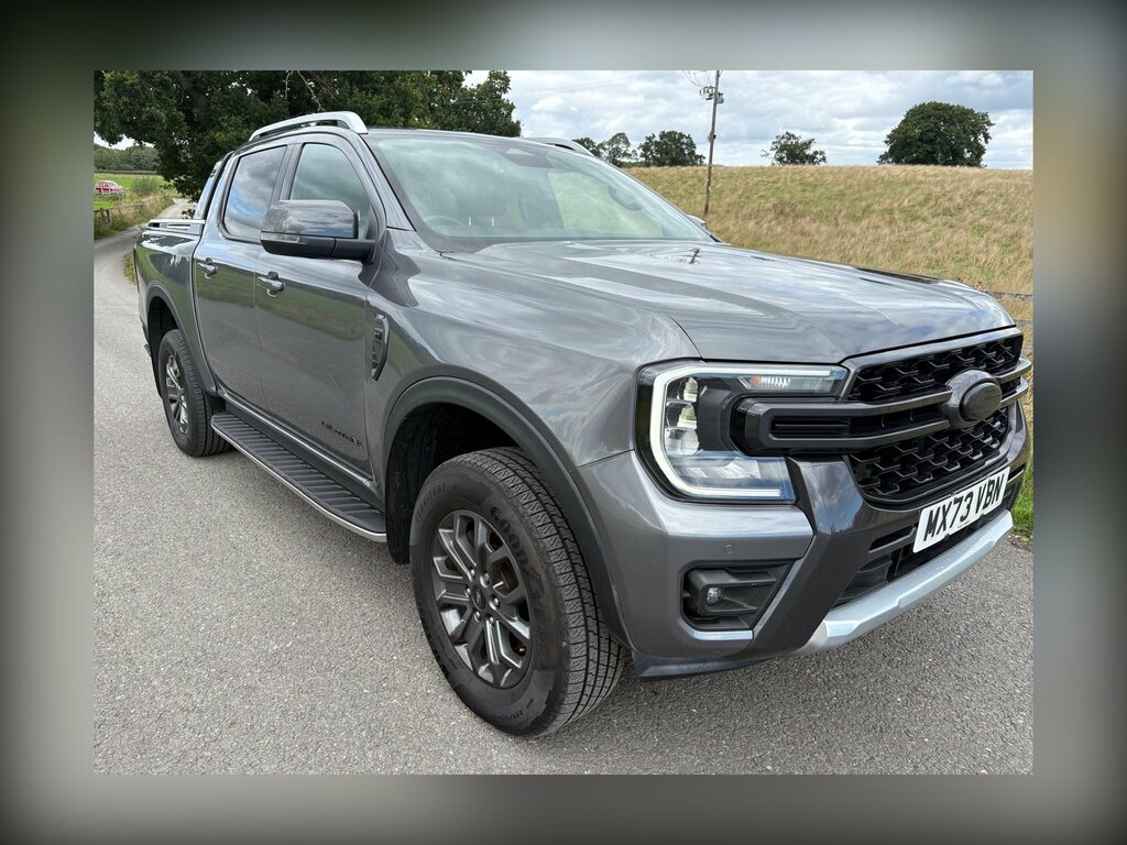 Ford Ranger 3.0 Td V6 Ecoblue Wildtrak Pickup Double Cab D Grey