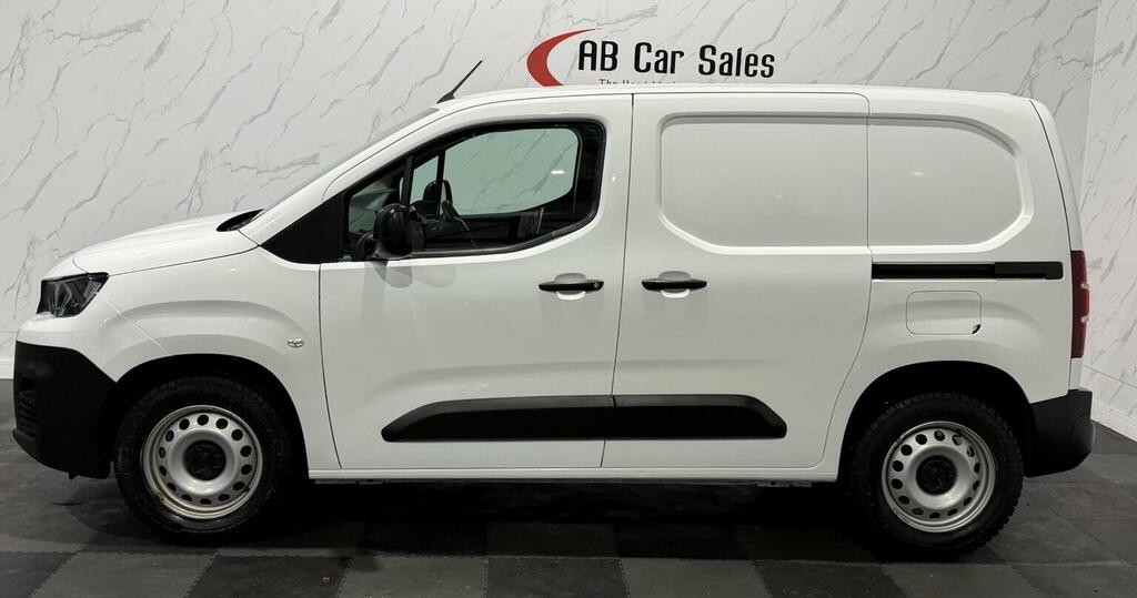Peugeot Partner 1.5 Bluehdi 1000 Grip Standard Panel Van Swb Euro White #2
