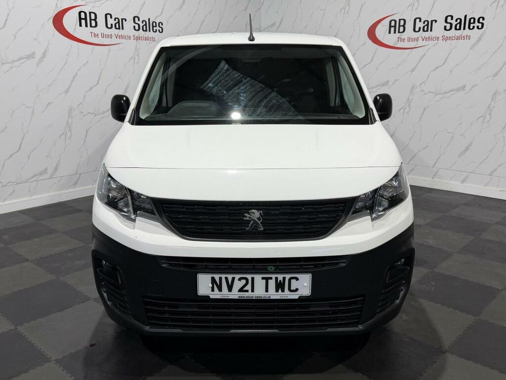 Peugeot Partner 1.5 Bluehdi 1000 Grip Standard Panel Van Swb Euro White #3