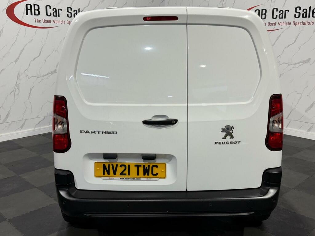 Peugeot Partner 1.5 Bluehdi 1000 Grip Standard Panel Van Swb Euro White #4
