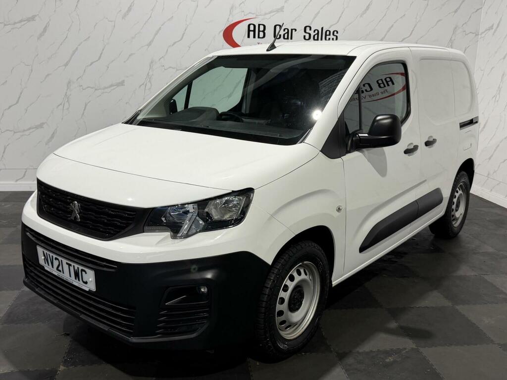 Peugeot Partner 1.5 Bluehdi 1000 Grip Standard Panel Van Swb Euro White #5