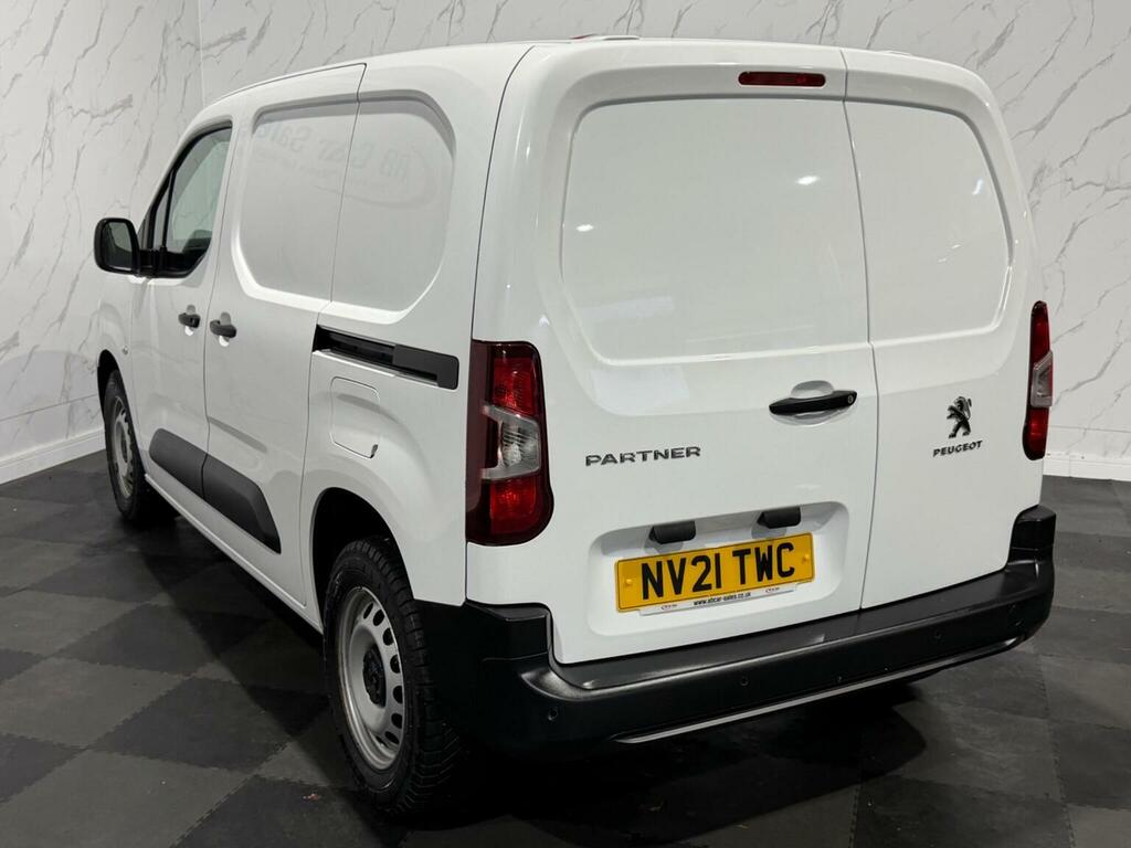 Peugeot Partner 1.5 Bluehdi 1000 Grip Standard Panel Van Swb Euro White #6