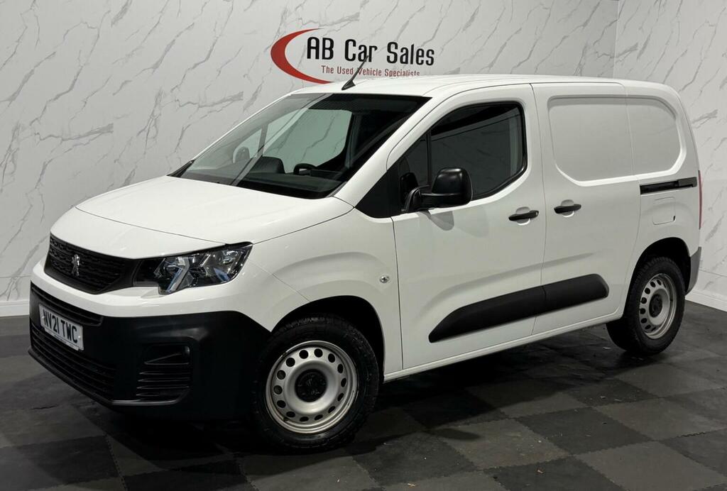 Peugeot Partner 1.5 Bluehdi 1000 Grip Standard Panel Van Swb Euro White