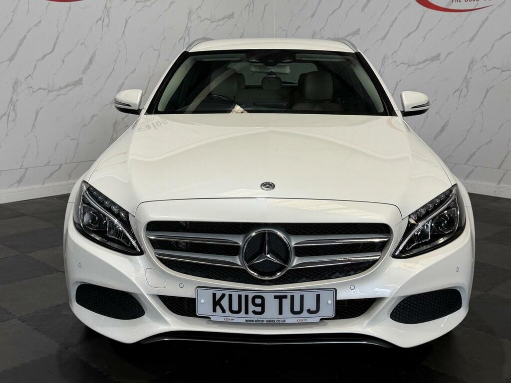 Mercedes-Benz C Class 1.6 C200d Sport G-tronic Euro 6 Ss White #2
