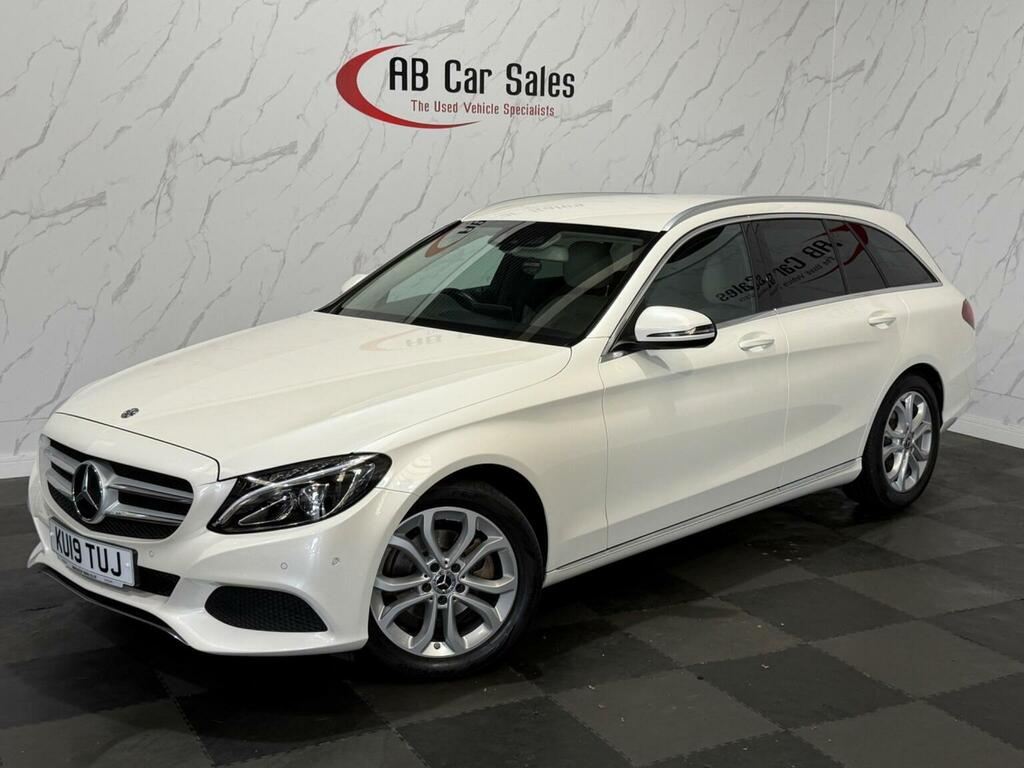 Mercedes-Benz C Class 1.6 C200d Sport G-tronic Euro 6 Ss White