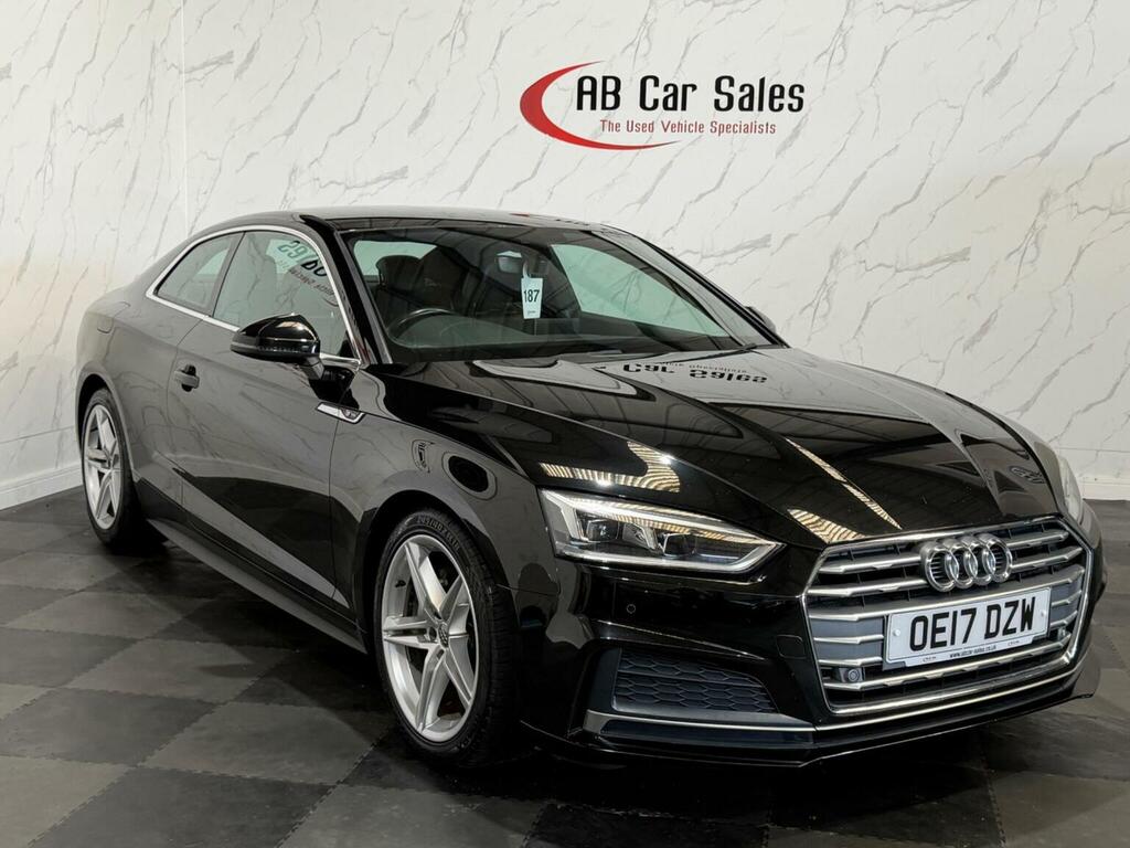 Audi A5 2.0 Tdi Ultra S Line Euro 6 Ss Black #5