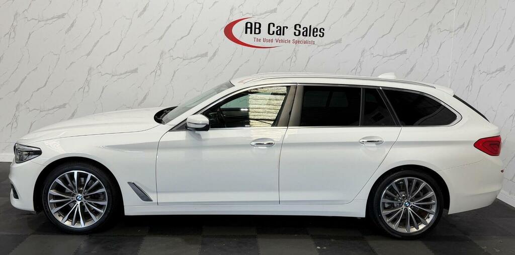 BMW 5 Series 2.0 520D Se Touring Euro 6 Ss White #4
