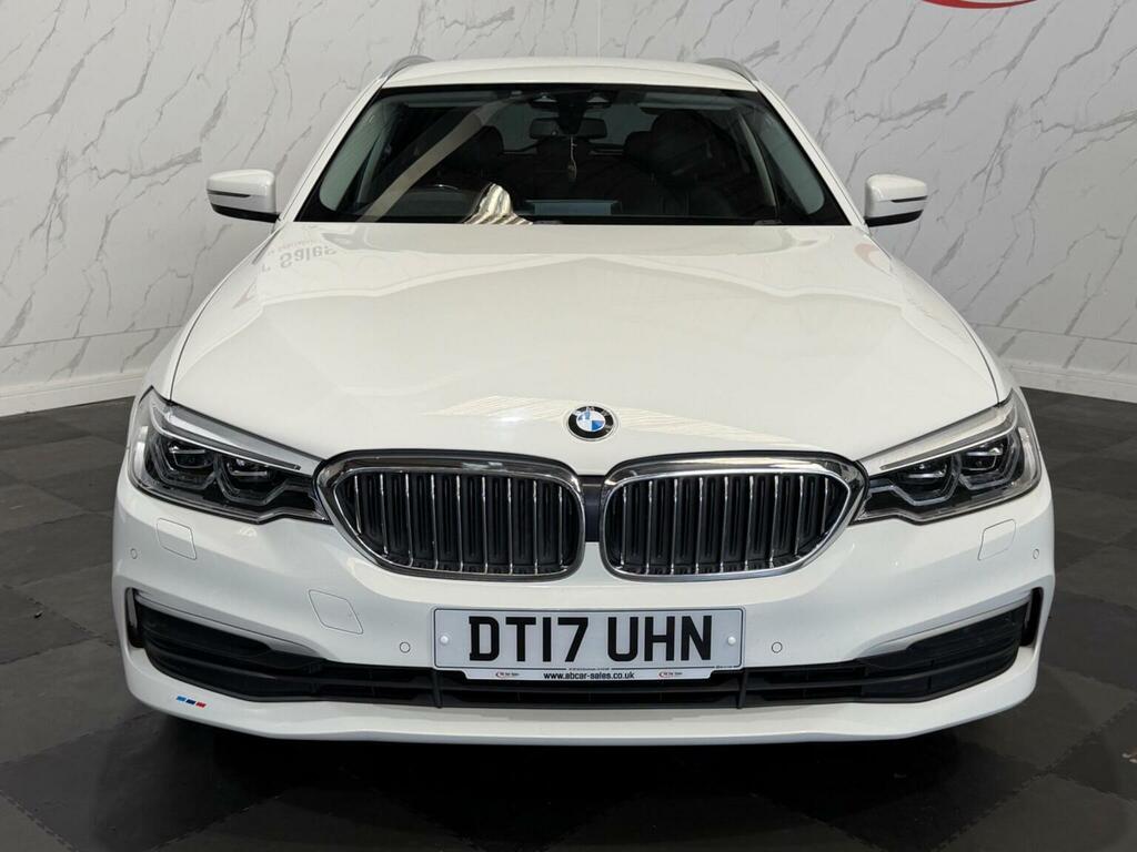 BMW 5 Series 2.0 520D Se Touring Euro 6 Ss White #2