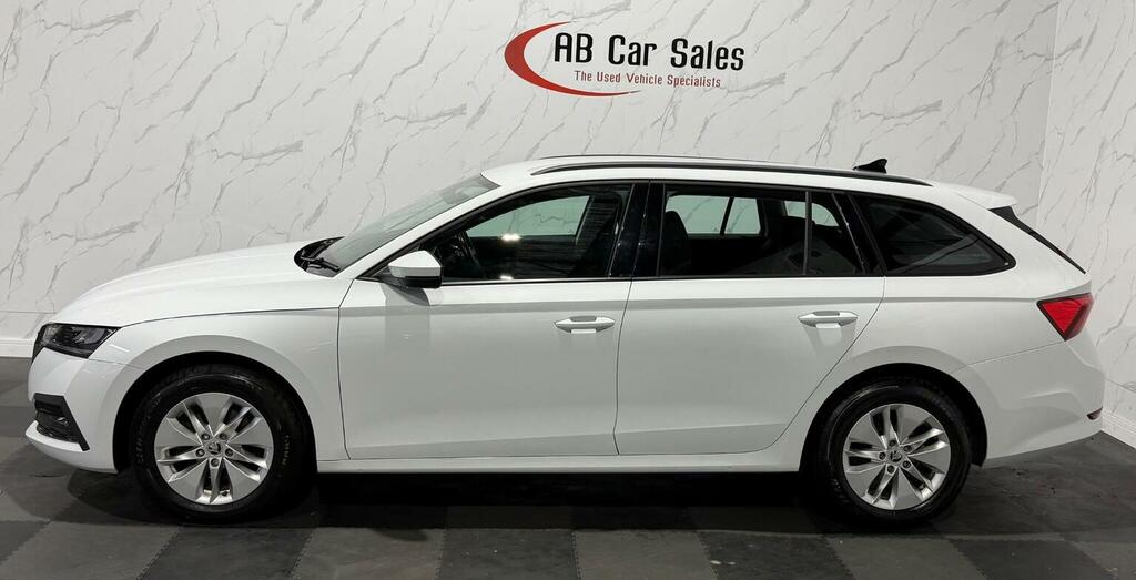 Skoda Octavia 2.0 Tdi Se Technology Euro 6 Ss White #4