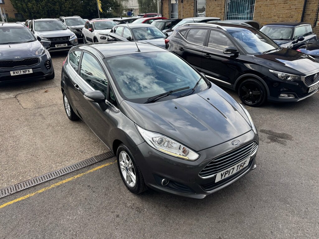 Ford Fiesta 1.25 Zetec Hatchback Euro 6 82 Grey #3