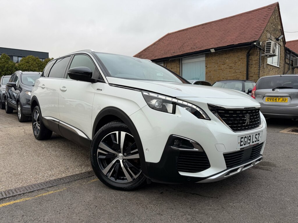Peugeot 5008 1.6 Puretech Gt Line Suv Eat Euro 6 S White