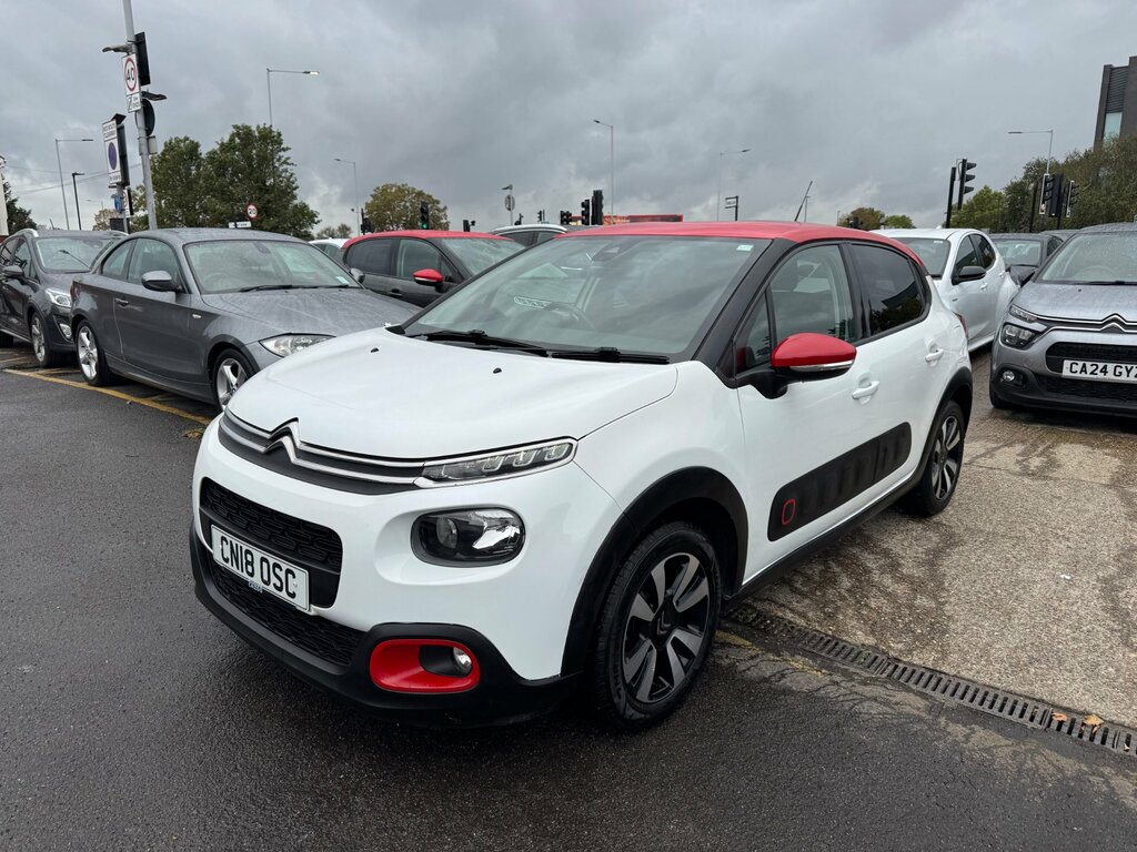 Citroen C3 1.2 Puretech Flair Hatchback Eur White