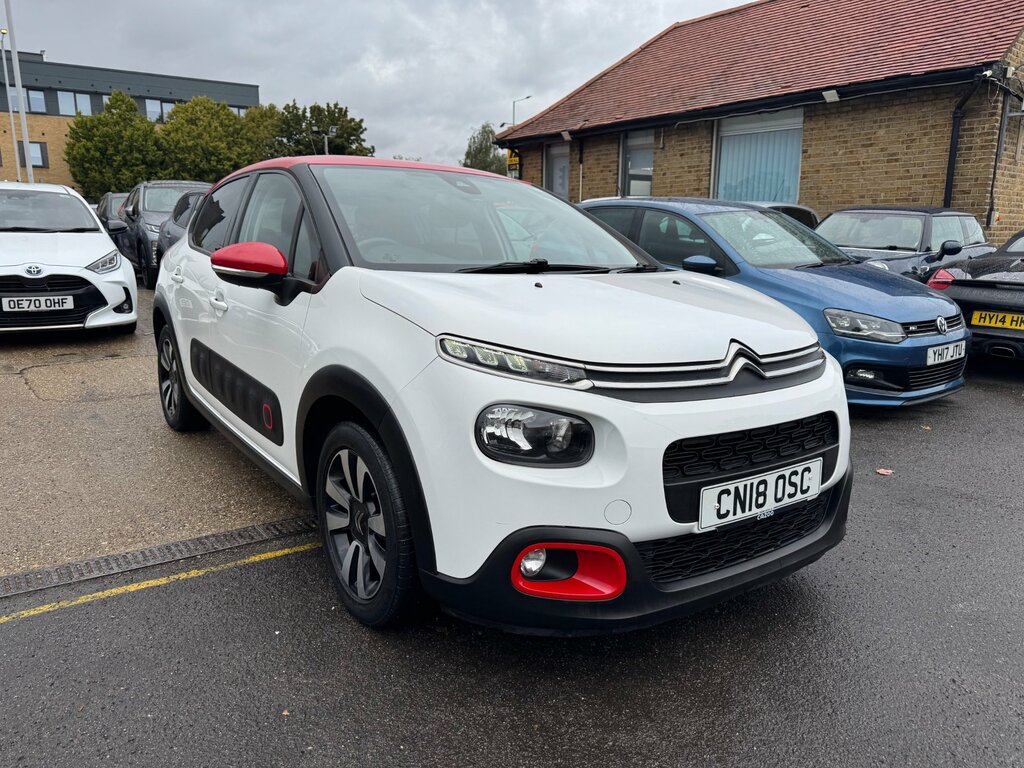 Citroen C3 1.2 Puretech Flair Hatchback Eur White #4