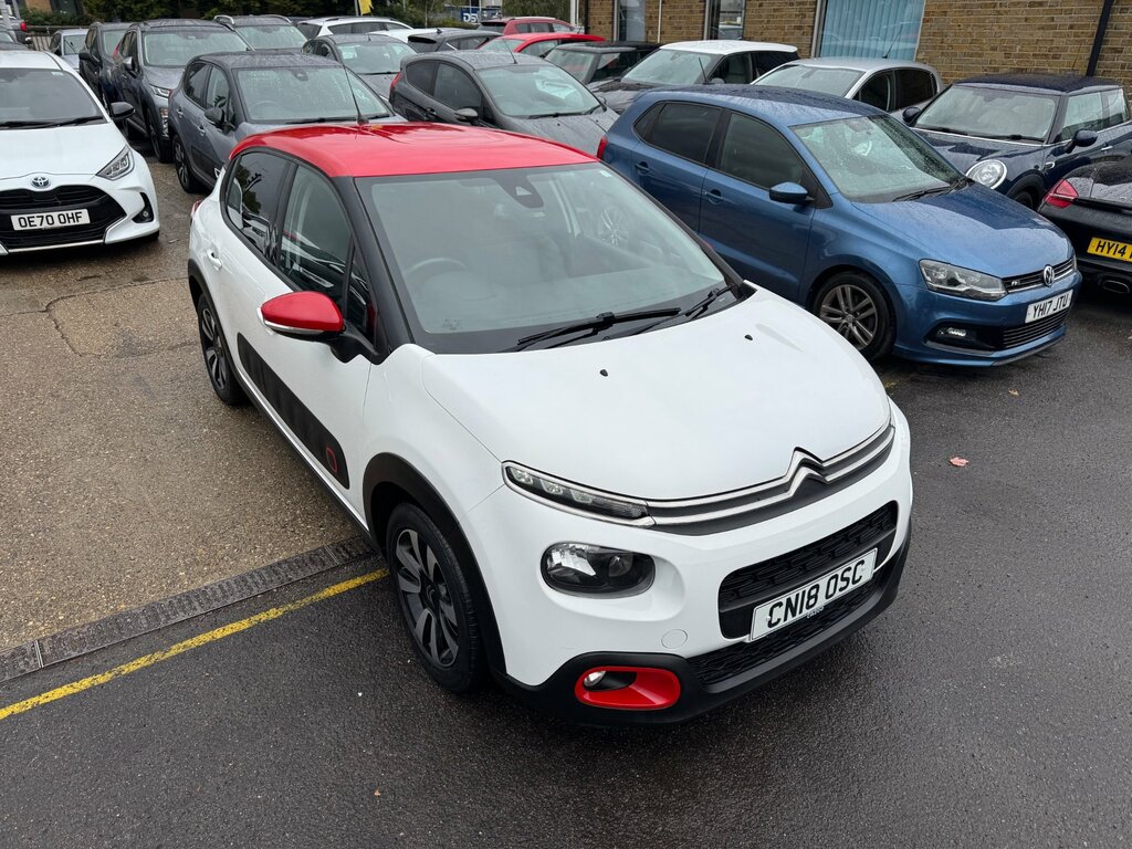 Citroen C3 1.2 Puretech Flair Hatchback Eur White #5