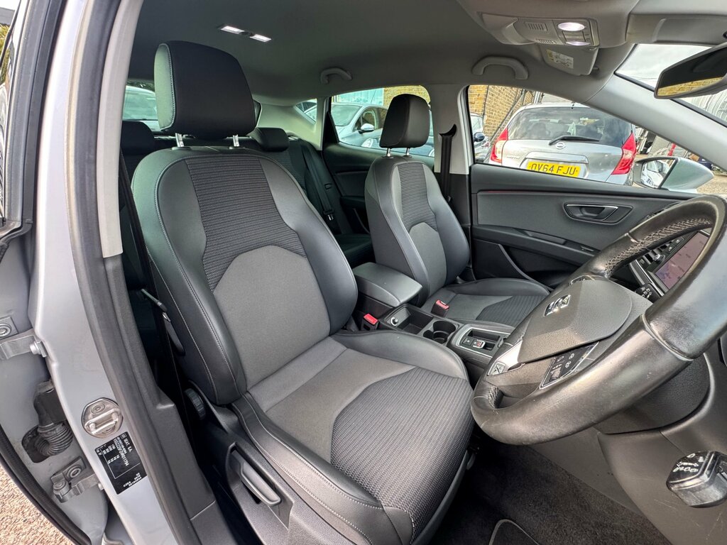 Seat Leon 1.6 Tdi Se Dynamic Technology Dsg 114 Bhp White #34