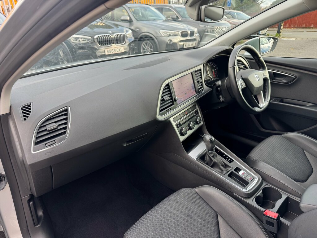 Seat Leon 1.6 Tdi Se Dynamic Technology Dsg 114 Bhp White #40