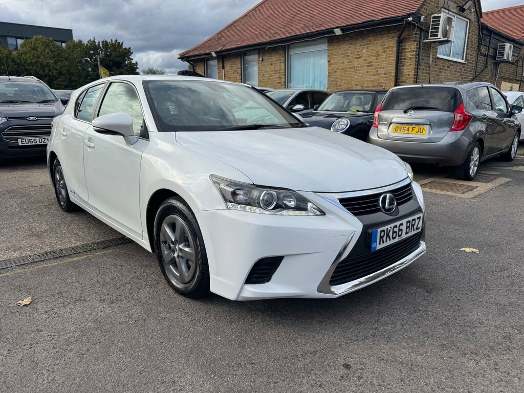 Lexus CT 1.8 200H S Hatchback Hybrid Cvt Euro 6 White #4