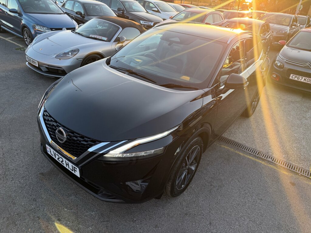 Nissan Qashqai 1.3 Dig-t Mhev Tekna Suv Hybrid Xtron E Black #4