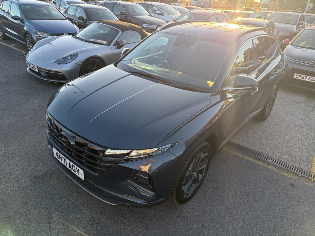 Hyundai Tucson 1.6 H T-gdi Premium Suv Hybrid Eur Blue #4