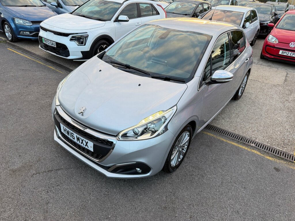 Peugeot 208 1.2 Puretech Allure Hatchback Eat Euro Silver #4