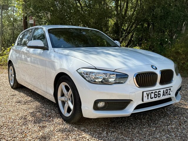 BMW 1 Series 116D Ed Plus Hatchback YC66ARZ White #6