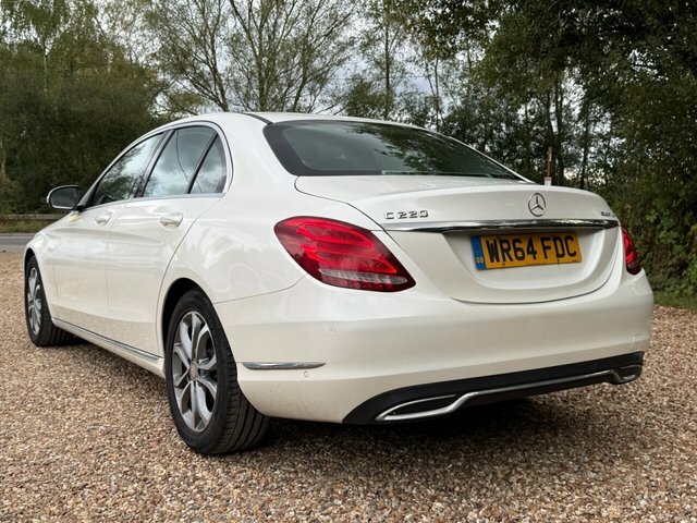 Mercedes-Benz C Class C220 Bluetec Sport Saloon White #3