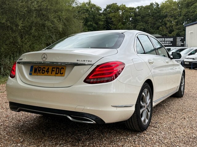 Mercedes-Benz C Class C220 Bluetec Sport Saloon White #5