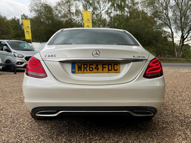 Mercedes-Benz C Class C220 Bluetec Sport Saloon White #4