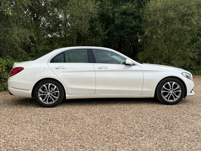Mercedes-Benz C Class C220 Bluetec Sport Saloon White #6