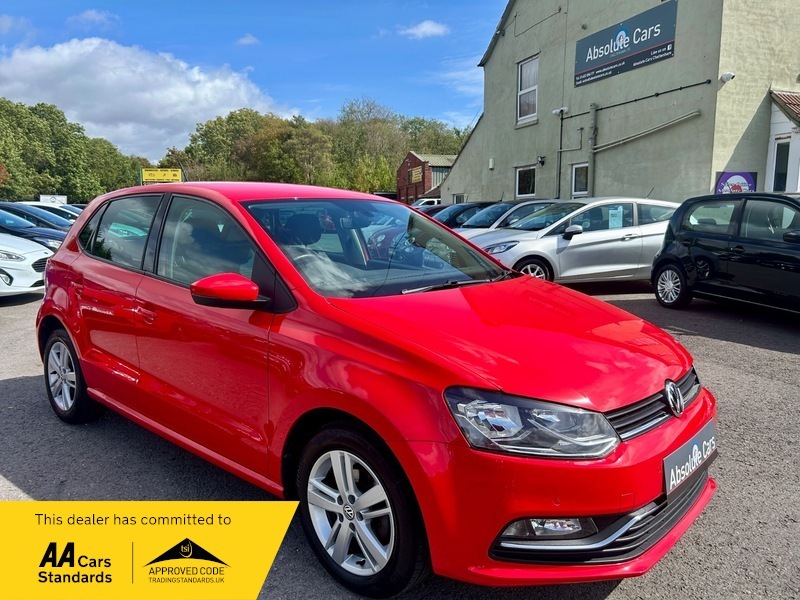Volkswagen Polo Match Fshlow Miles20 Taxp Red